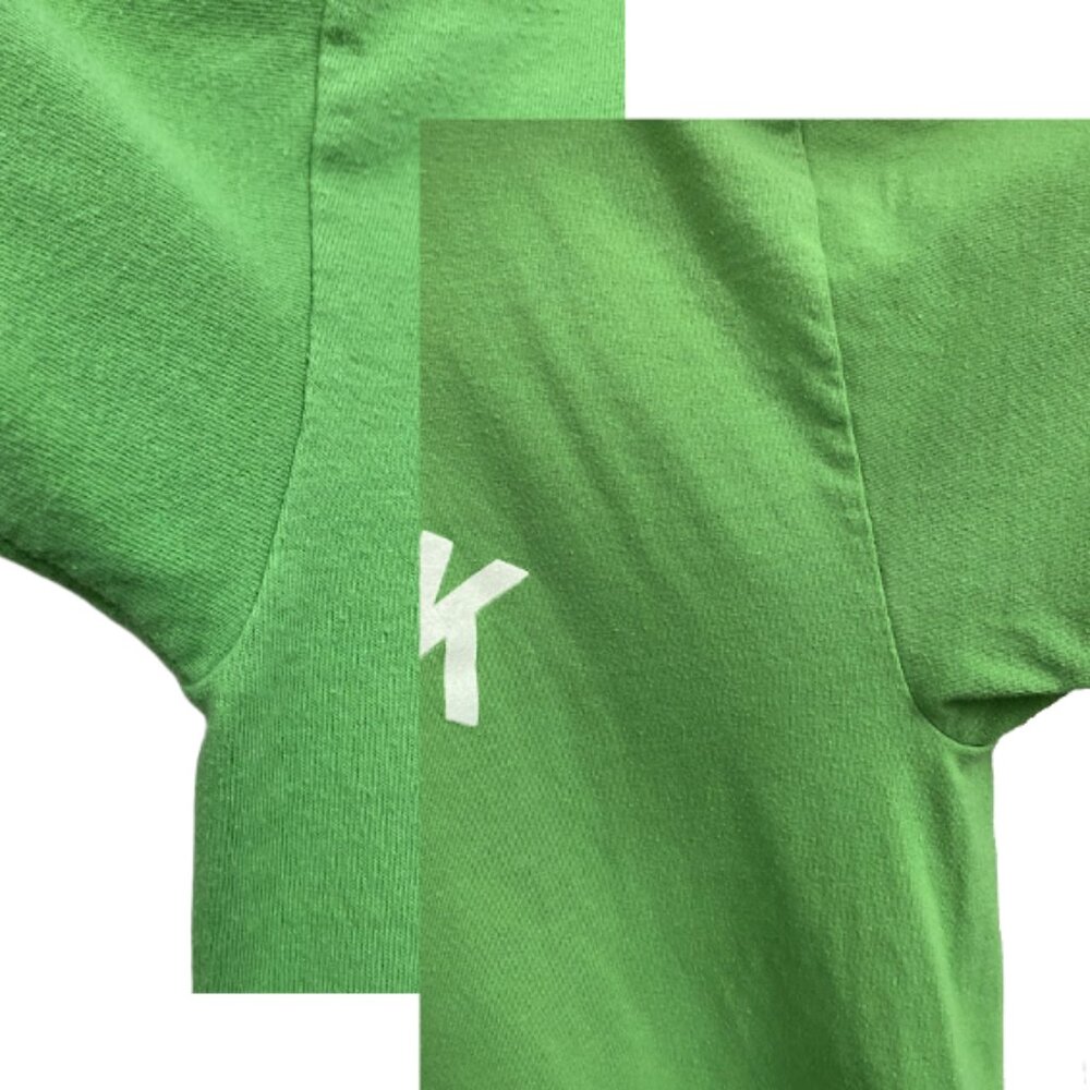 Y2K Vintage Bright Green Zoo York T-Shirt in Large - Picture 4 of 10